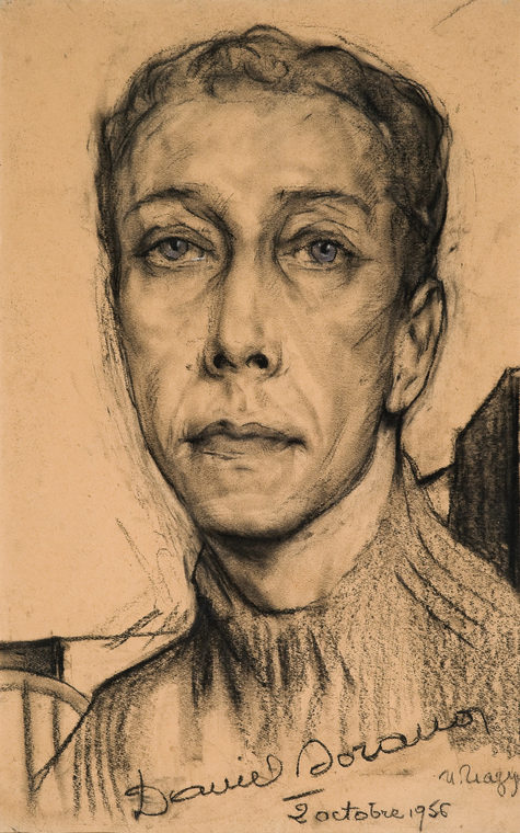 Портрет французского актера Даниэля Сорано